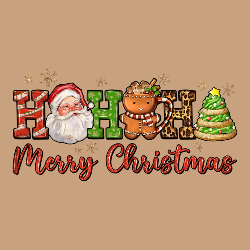 Hohoho Merry Christmas Santa Coffee Cup Tree Cooki Vintage Tee by FaDigitalArtStudio | Teevron