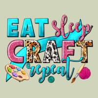 Eat Sleep Craft Repeat Heavyweight Hoodie | Teevron