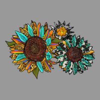 Western Sunflowers Vintage Hoodie | Teevron