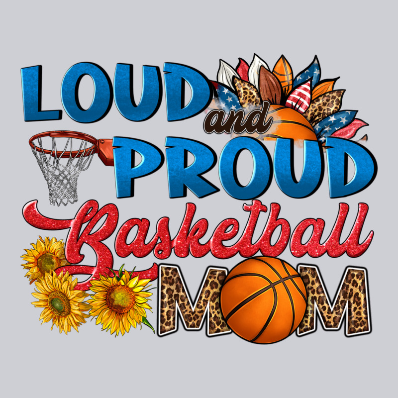 Loud And Proud Basketball Mom Heavyweight Sweatshirt by HRA Design Shop | Teevron