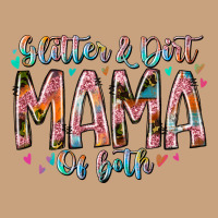 Glitter And Dirt Mama Of Both Vintage Tee | Teevron