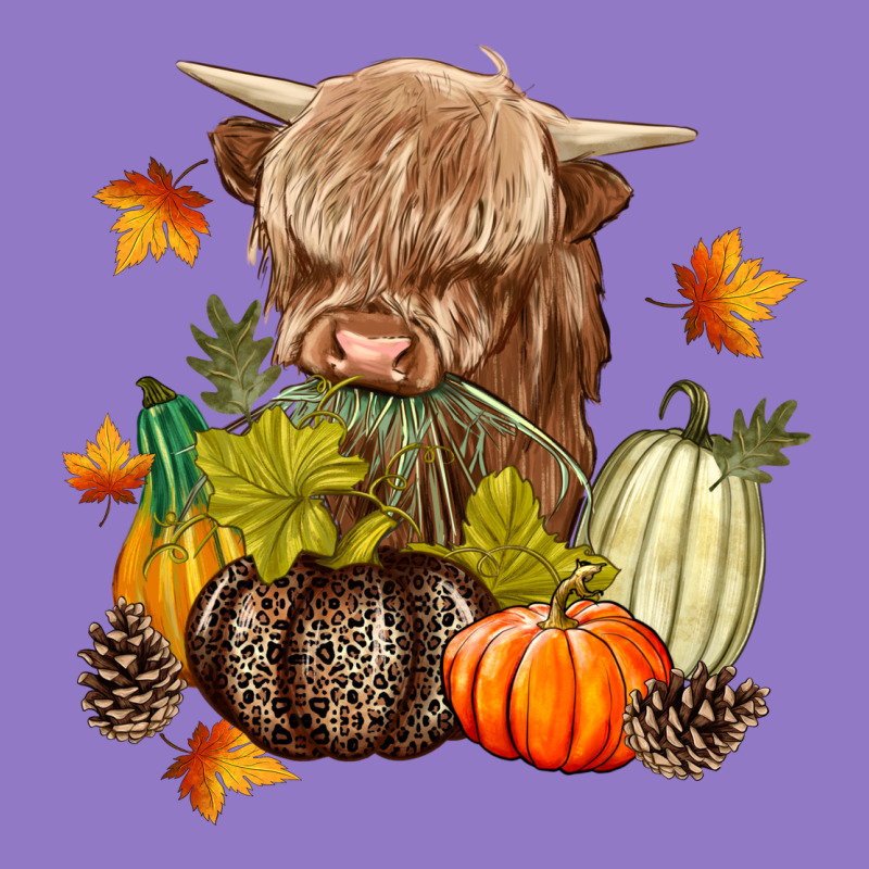 Heifer With Pumpkins Urban Hoodie by texasbilliewilder | Teevron