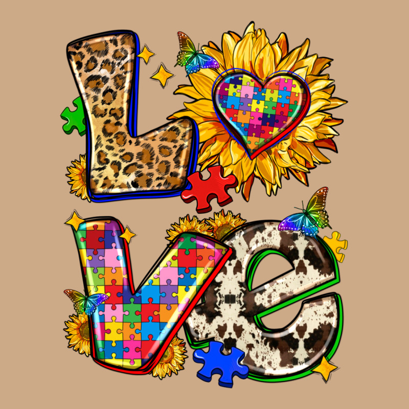 Autism Love Vintage Hoodie by Zillion Design Studio | Teevron