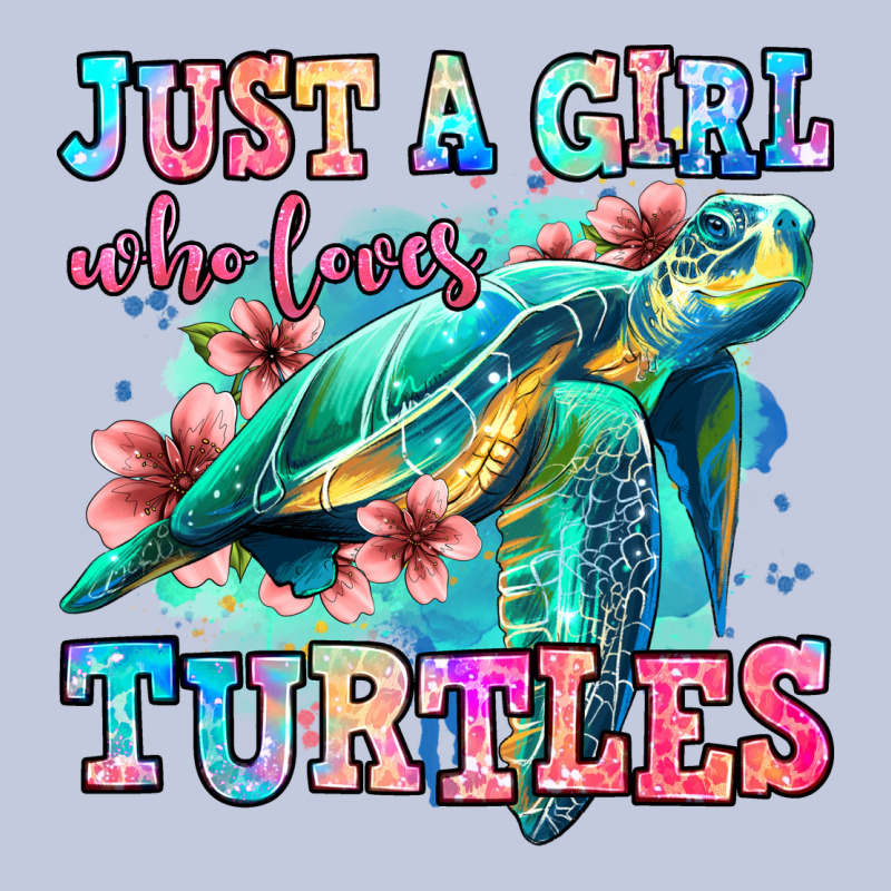 Just A Girl Who Loves Turtles Long Sleeve Tee by Jasminsmagicworld | Teevron