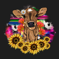 Baby Cow Flower Heavyweight Hoodie | Teevron