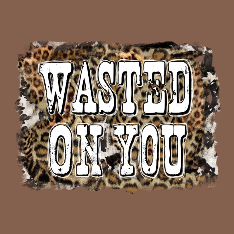 Western Wasted On You Background Zipper Hoodie by LillyAllenDesigns | Teevron