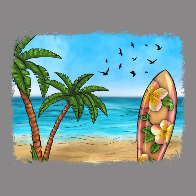 Beach Background Vintage Tee by HRA Design Shop | Teevron