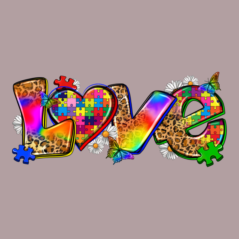 Love Autism Vintage Hoodie by Zillion Design Studio | Teevron