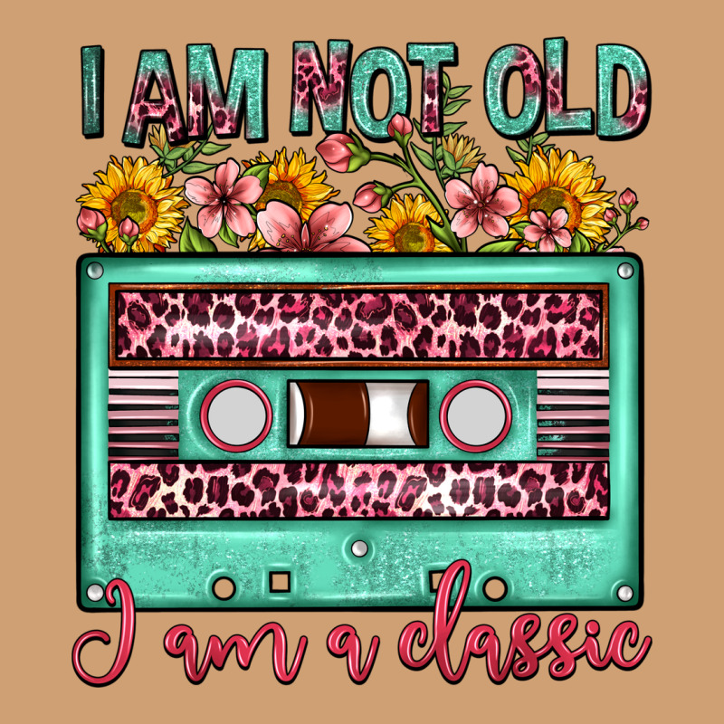 I Am Not Old I Am A Classic Sunflower Floral Casse Vintage Tee by FaDigitalArtStudio | Teevron