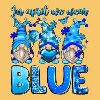 In April We Wear Blue Autism Gnomes Vintage Hoodie | Teevron