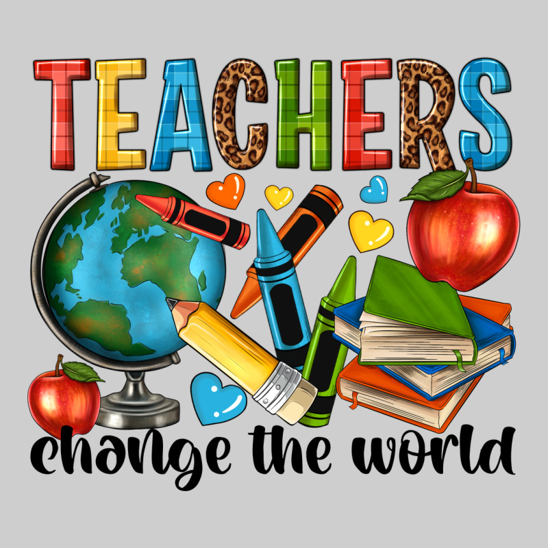 Teachers Change The World Premium Sweatshirt by NancyCooperArtShop | Teevron