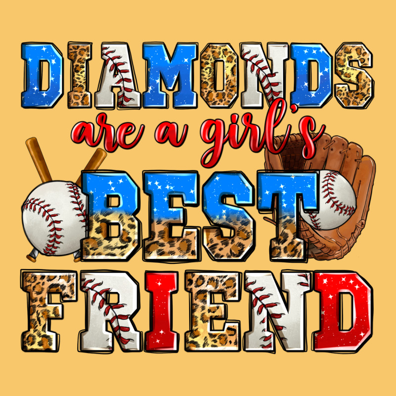 Diamonds Are A Girl's Best Friend Baseball Vintage Hoodie by Zillion Design Studio | Teevron