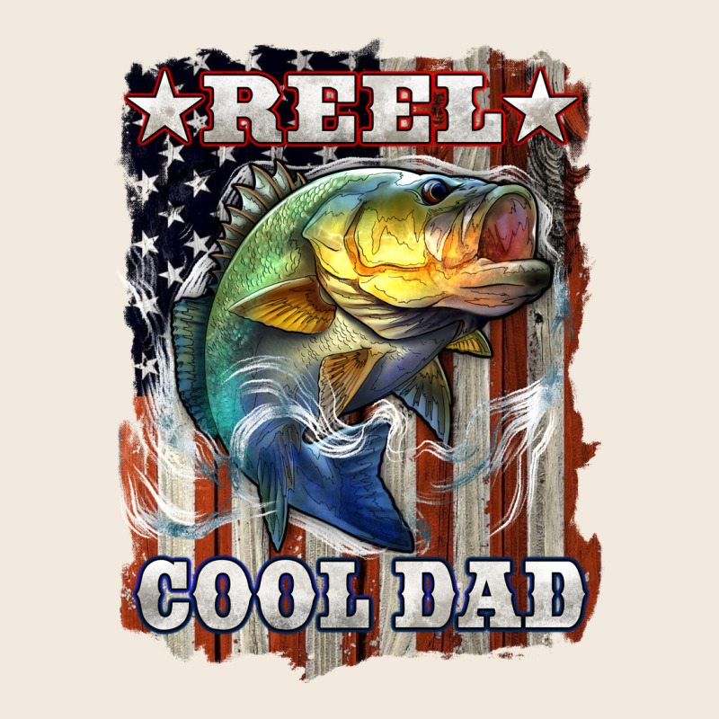 Reel Cool Dad Bass Zipper Hoodie by LillyAllenDesigns | Teevron