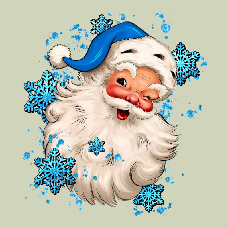 Winter Christmas Santa Claus Heavyweight Hoodie by MaliasSmallBusiness | Teevron