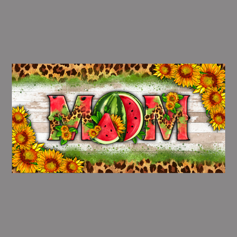 Watermelon Mom License Plate Vintage Tee by HRA Design Shop | Teevron