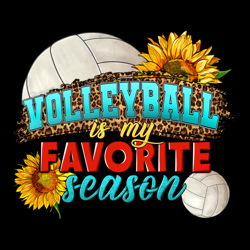 Volleyball Is My Favorite Season Heavyweight Sweatshirt by HRA Design Shop | Teevron