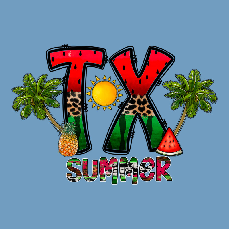 Texas Summer Urban Heavy Tee by CowhideDigitalArt | Teevron