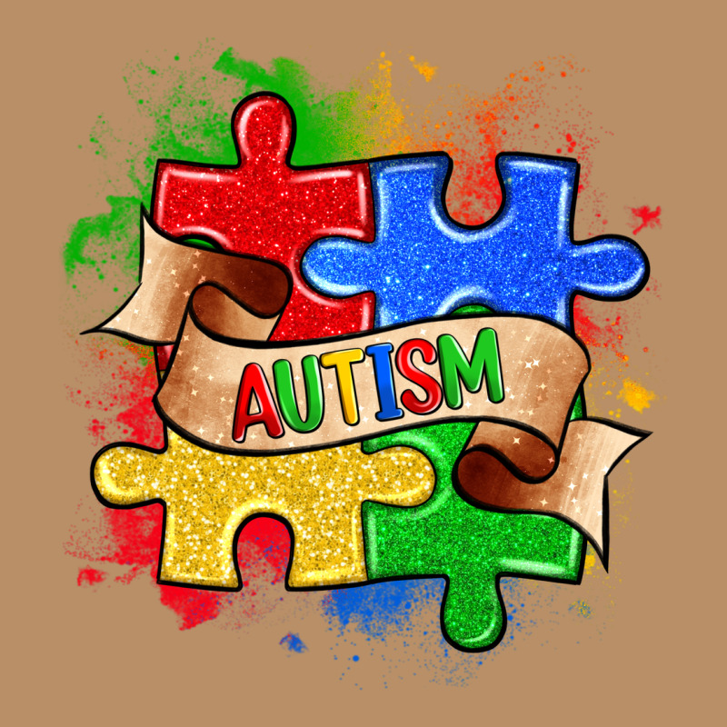 Autism Puzzle Pieces Vintage Hoodie by Zillion Design Studio | Teevron