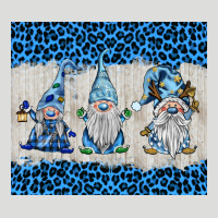 Snowy Christmas Gnomes Zipper Hoodie | Teevron