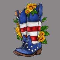 American Cowboy Boot With Sunflower Vintage Tee | Teevron