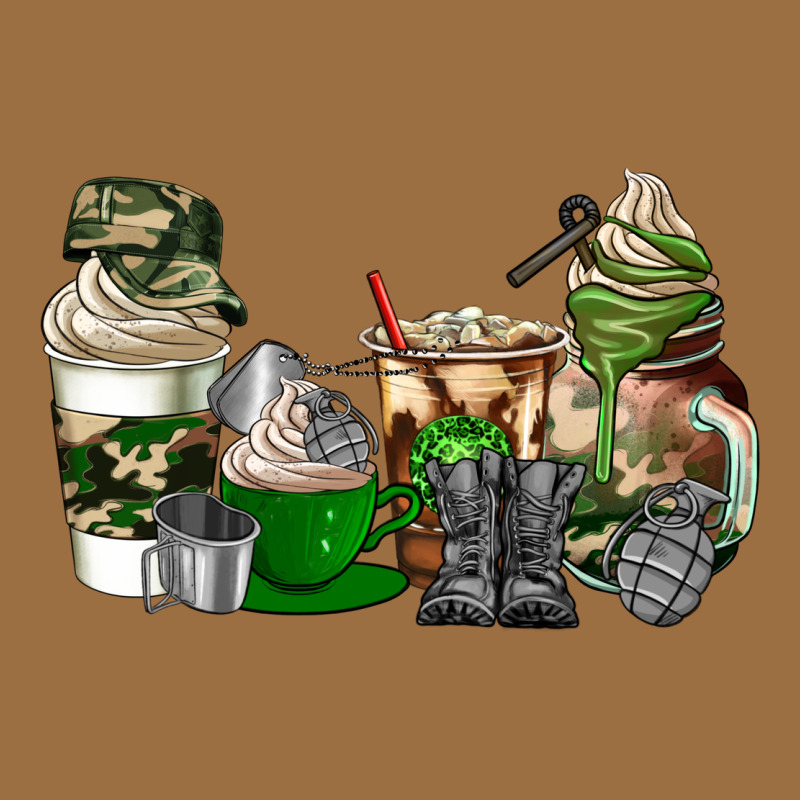 Veteran Coffee Cups Vintage Tee by AdoDesignShop | Teevron