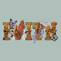 Faith With Praying Hands Heavyweight Hoodie | Teevron