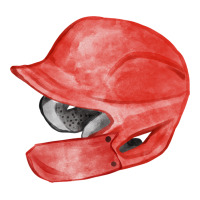 red baseball batting helmet fa element | Teevron