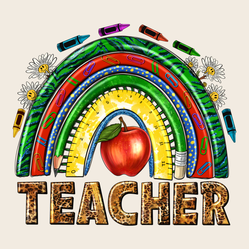Rainbow Teacher Premium Sweatshirt by NancyCooperArtShop | Teevron