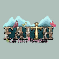 Faith Can Move Mountains Cross Heavyweight Hoodie | Teevron