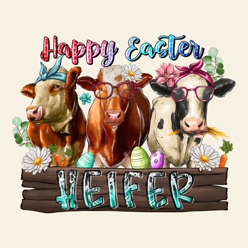 Happy Easter Heifer Vintage Tee by RacoonDesign | Teevron