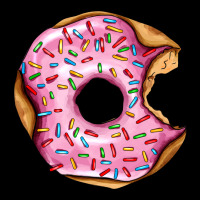Pink Strawberry Donut Ladies Tee | Teevron