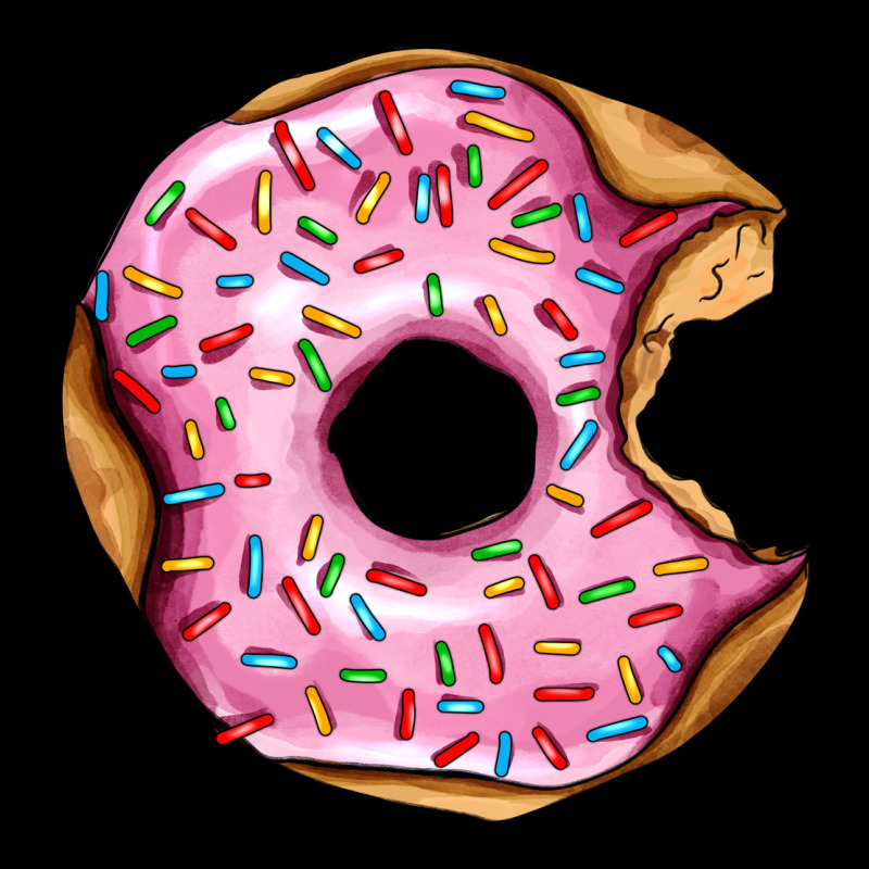 Pink Strawberry Donut Ladies Tee by AdoDesignShop | Teevron