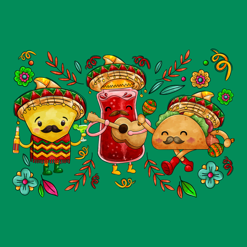 Mexican Taco Nacho And Souce Urban Hoodie by NancyCooperArtShop | Teevron