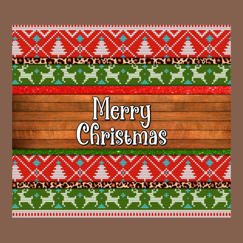 Merry Christmas Knitted Reindeer Pattern Zipper Hoodie by Jasminsmagicworld | Teevron