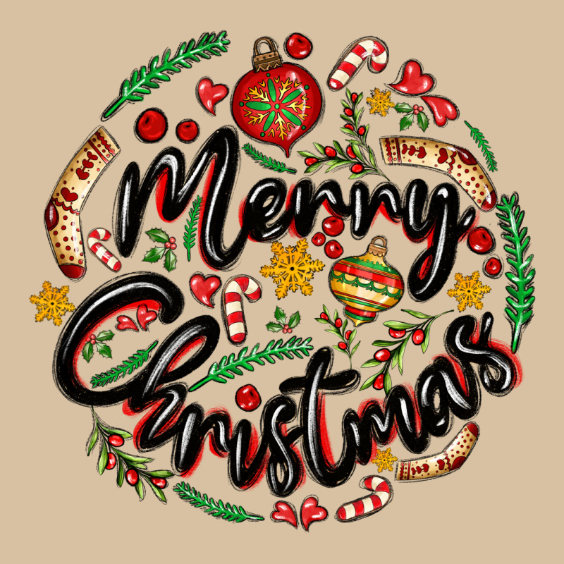 Merry Christmas Heavyweight Hoodie by MaliasSmallBusiness | Teevron