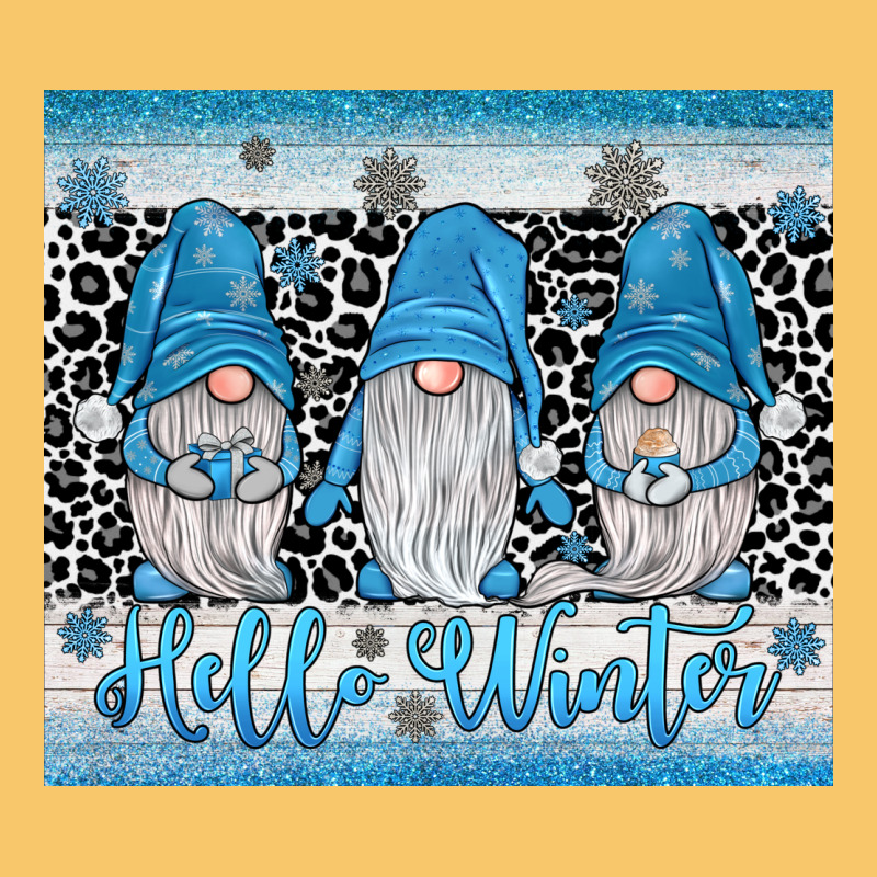 Hello Winter Gnome Vintage Hoodie by JahusDesignShop | Teevron