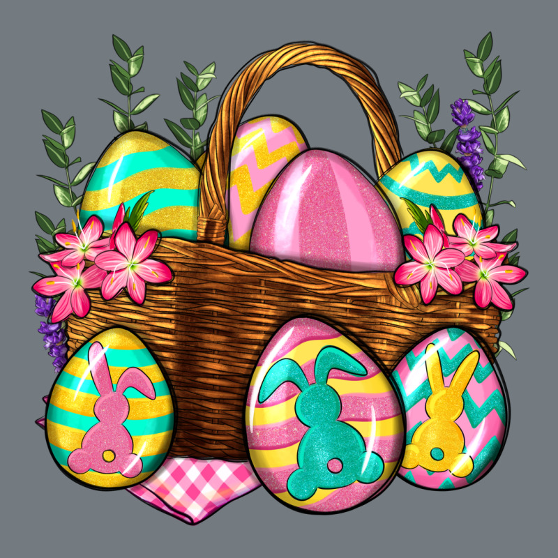 Easter Eggs With Basket Easter Day Heavyweight Sweatshirt by Neo Western | Teevron