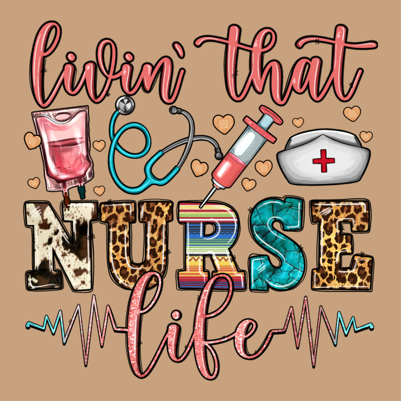 Livin' That Nurse Life Vintage Tee by FaDigitalArtStudio | Teevron