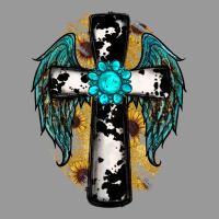 Cross Gemstone Wings Vintage Hoodie | Teevron
