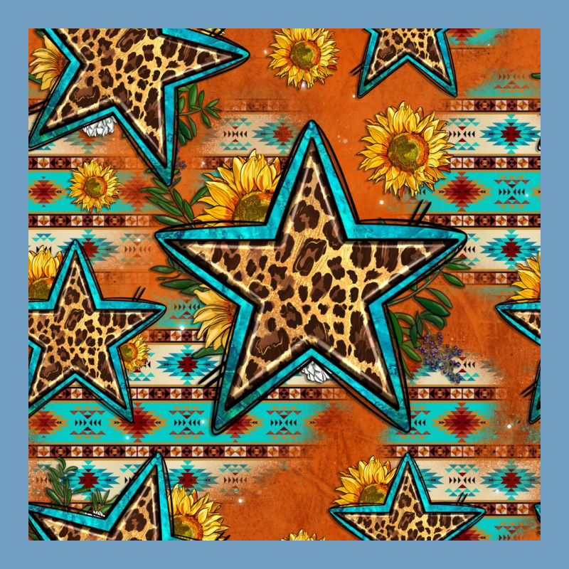Western Stars Seamless Pattern Urban Heavy Tee by HRA Design Shop | Teevron