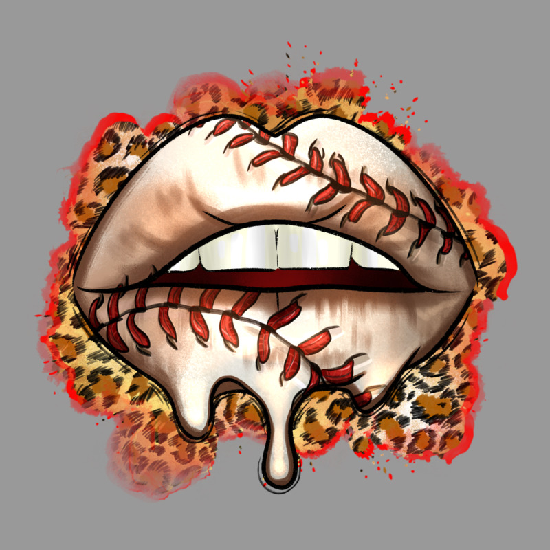 Baseball Lips Vintage Hoodie by Zillion Design Studio | Teevron