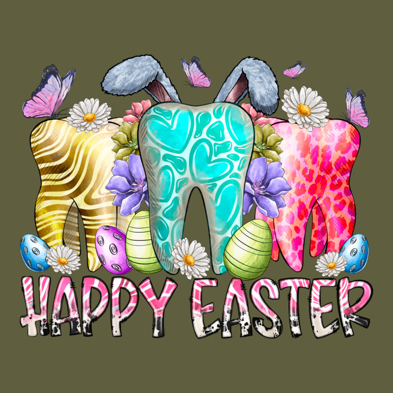Happy Easter Tooth Vintage Tee by RacoonDesign | Teevron
