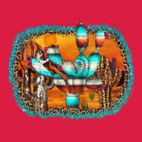 Western Cactus Premium Hoodie | Teevron