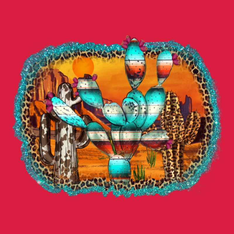 Western Cactus Premium Hoodie by AdoDesignShop | Teevron