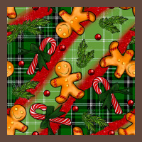 Christmas Gingerbread Man And Candy Cane Seamless Pattern Classic Tee | Teevron