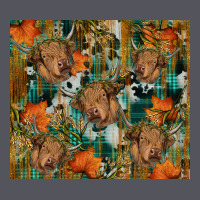 Fall Cowhide Highland Cow Tumbler Vintage Hoodie | Teevron
