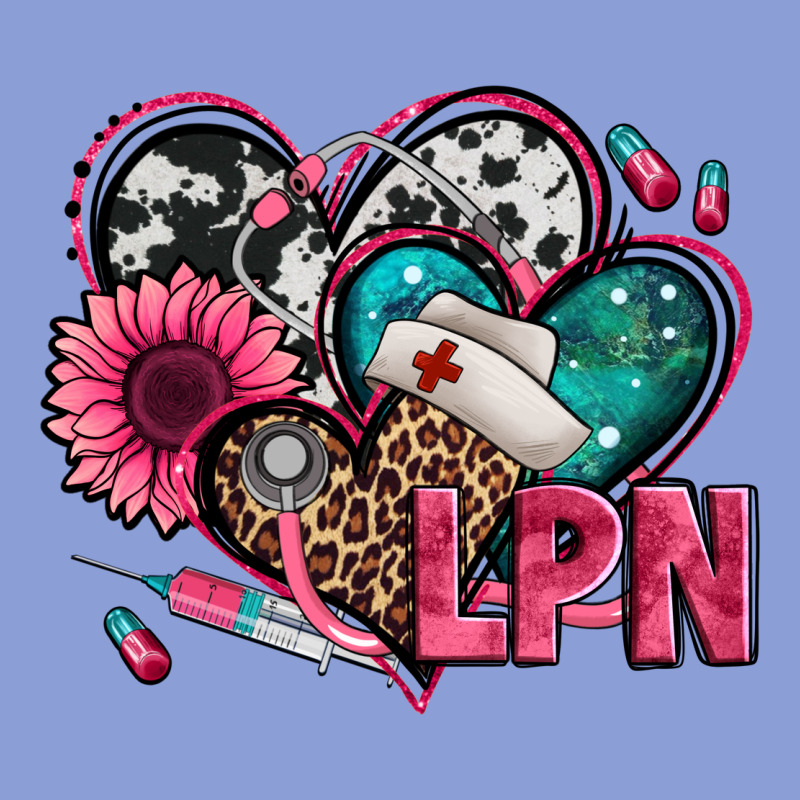 Lpn Licensed Practical Nurse Hearts Long Sleeve Tee by Jasminsmagicworld | Teevron