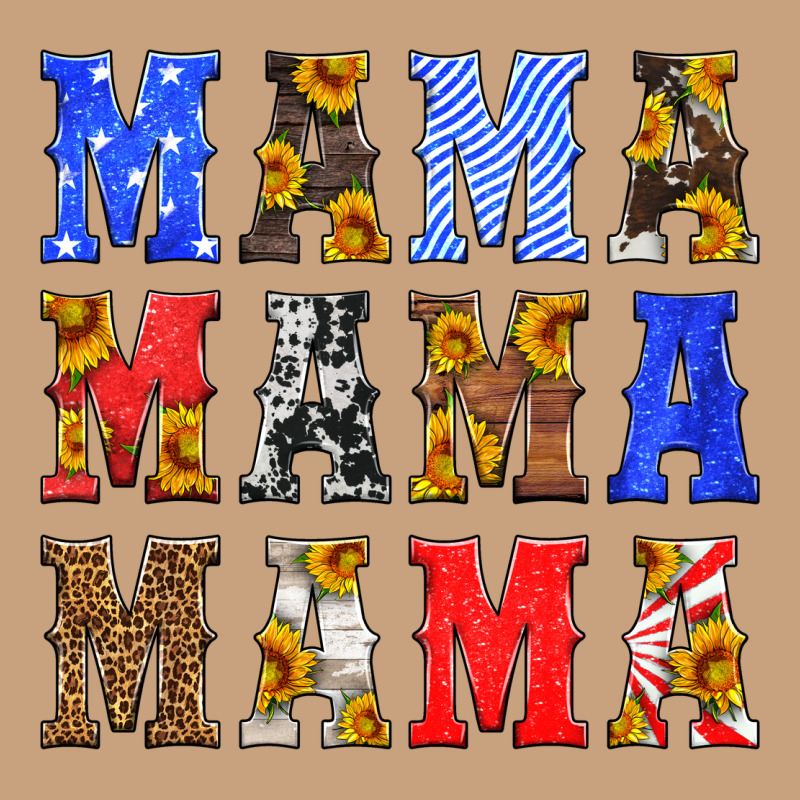 Mama American Flag 4th Of July Vintage Tee by HRA Design Shop | Teevron
