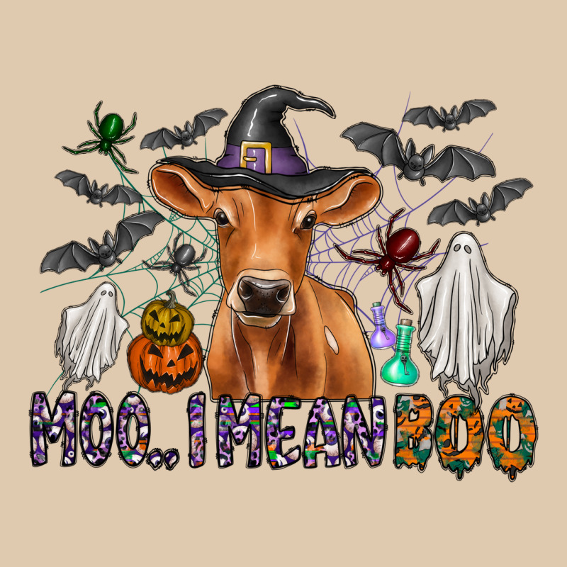 Moo I Mean Boo Heavyweight Sweatshirt by CowhideDigitalArt | Teevron