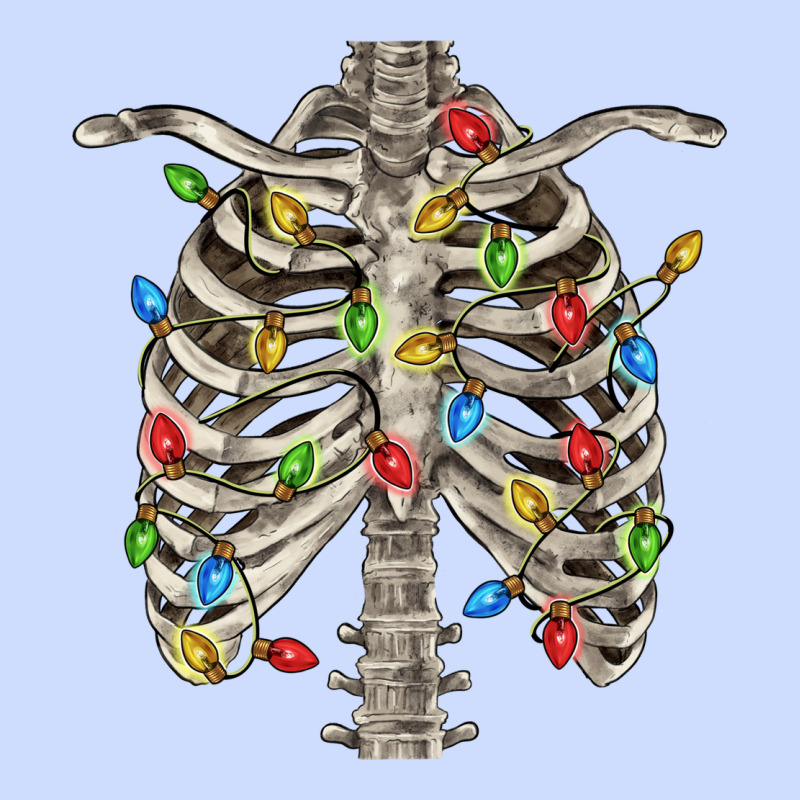 Christmas Rib Cage Urban Heavy Tee by FaDigitalArtStudio | Teevron
